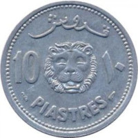 10 piastres - Liban