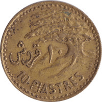 10 piastres - Lebanon