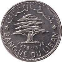 50 piastres - Lebanon