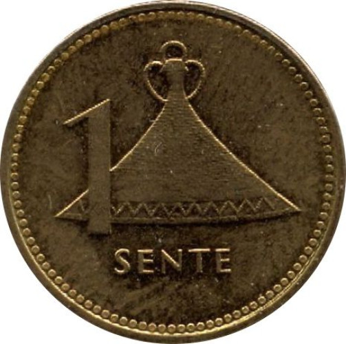 1 sente - Lesotho