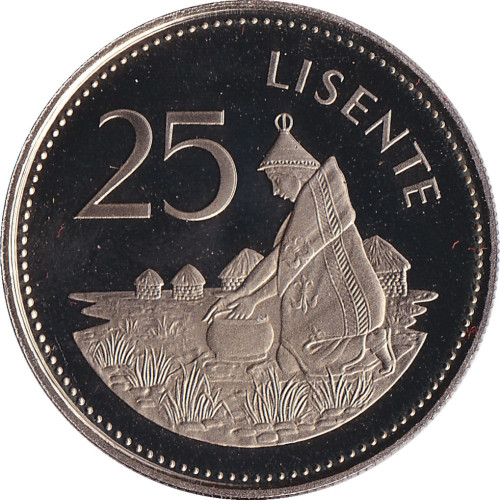 25 lisente - Lesotho