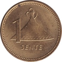 1 sente - Lesotho