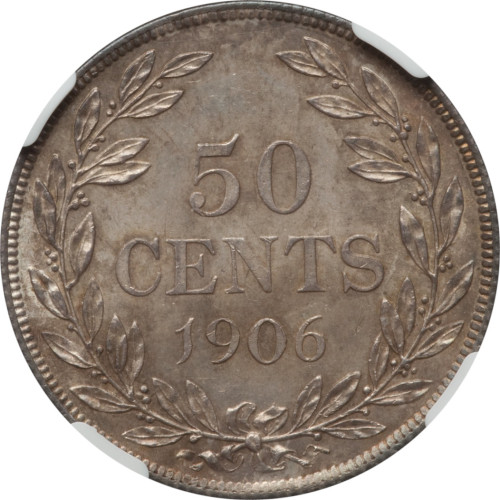 50 cents - Liberia