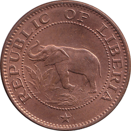 1 cent - Liberia