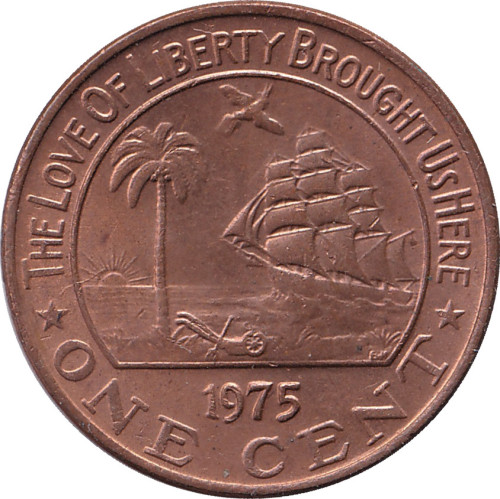 1 cent - Liberia