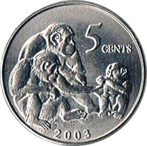 5 cents - Liberia