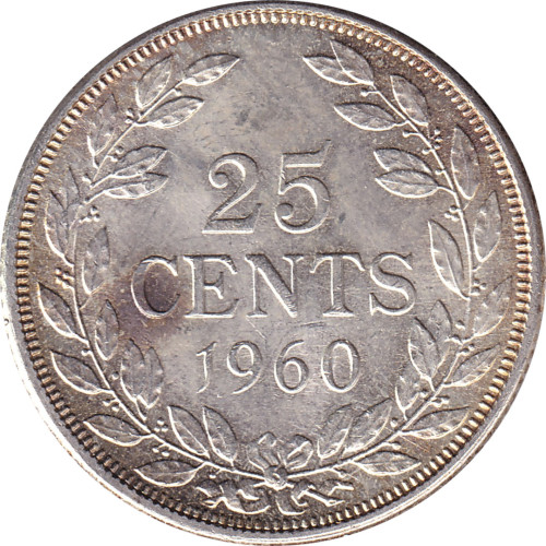 25 cents - Liberia