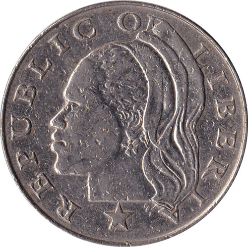 25 cents - Liberia