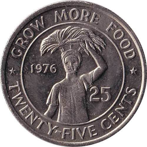 25 cents - Liberia