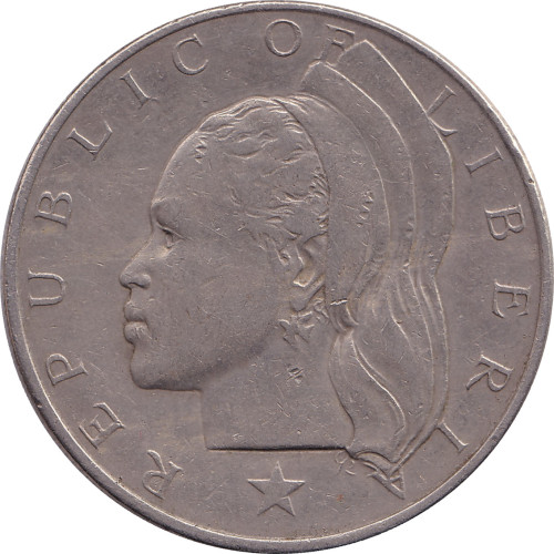 50 cents - Liberia