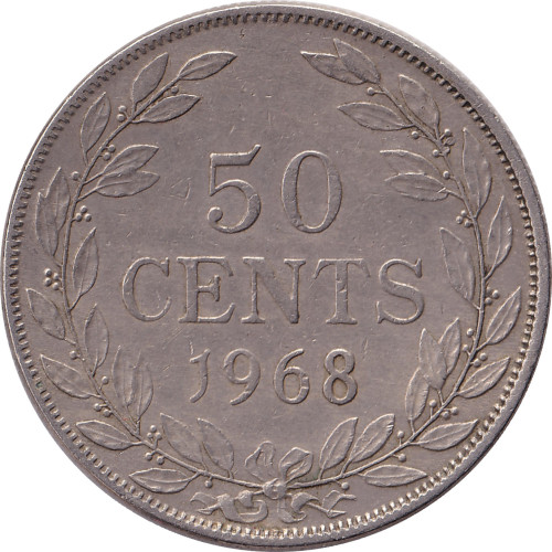 50 cents - Liberia