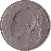 25 cents - Liberia