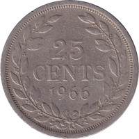 25 cents - Liberia