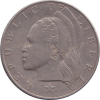 50 cents - Liberia