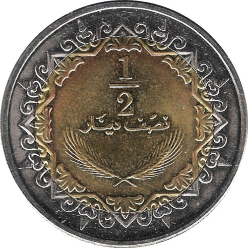 1/2 dinar - Libya