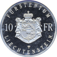 10 francs - Liechstenstein