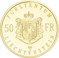 50 francs - Liechstenstein