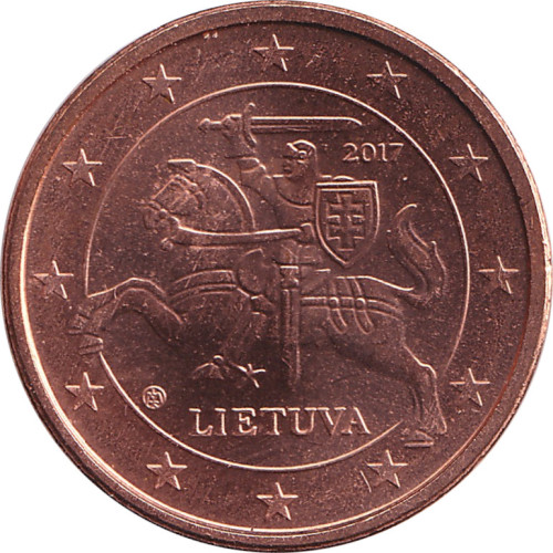 1 eurocent - Lituanie