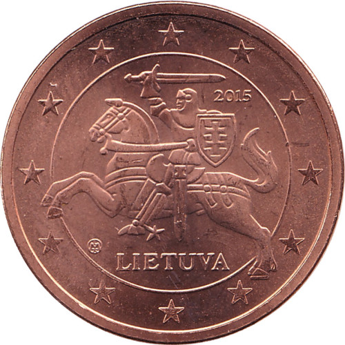 2 eurocents - Lituanie