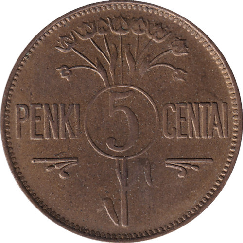 5 centai - Lithuania