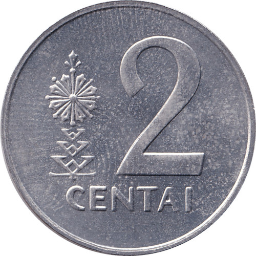 2 centai - Lituanie