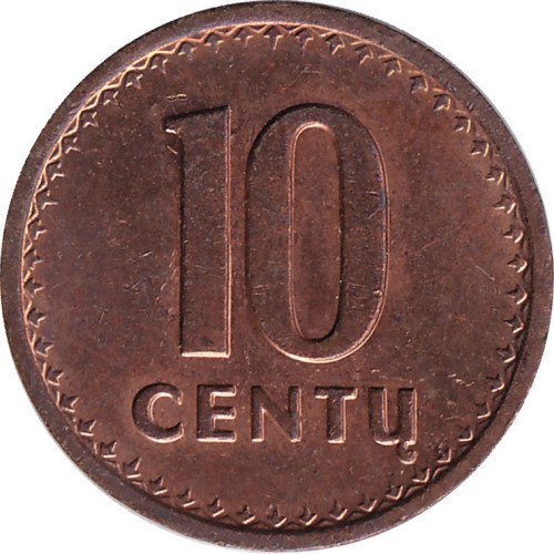 10 centu - Lituanie