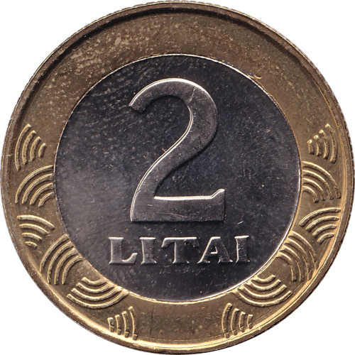 2 litai - Lituanie