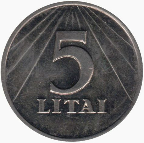 5 litai - Lituanie