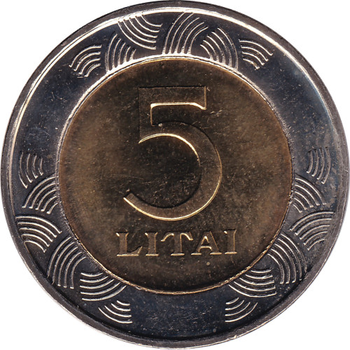 5 litai - Lithuania