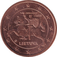 5 eurocents - Lithuania