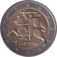 2 euro - Lituanie