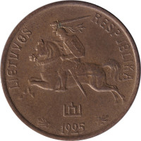 5 centai - Lithuania