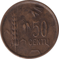 50 centu - Lithuania