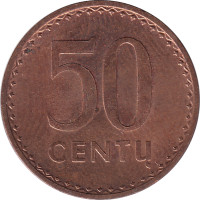 50 centu - Lituanie