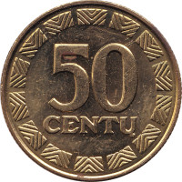 50 centu - Lituanie