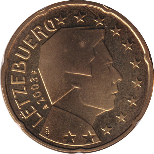 20 eurocents - Luxembourg