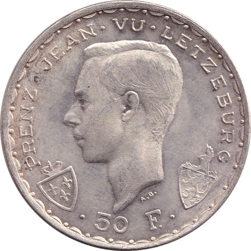 50 francs - Luxembourg