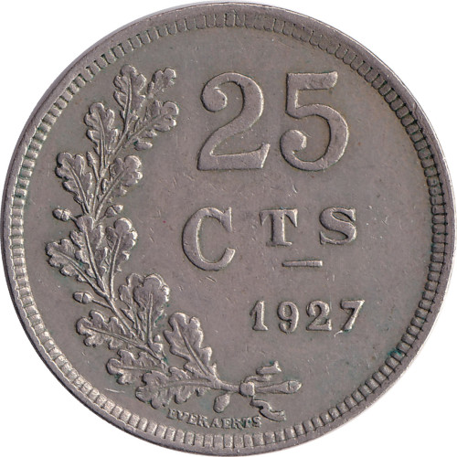 25 centimes - Luxembourg