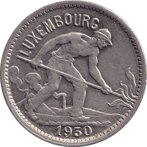 50 centimes - Luxembourg