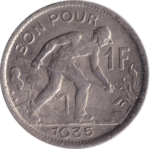 1 franc - Luxembourg