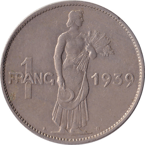 1 franc - Luxembourg