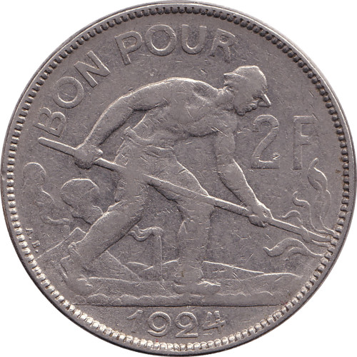 2 francs - Luxembourg