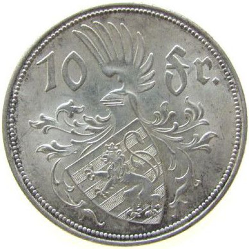 10 francs - Luxembourg