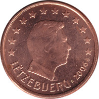 1 eurocent - Luxembourg