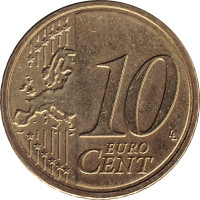 10 eurocents - Luxembourg