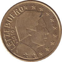 50 eurocents - Luxembourg