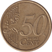 50 eurocents - Luxembourg