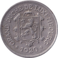 25 centimes - Luxembourg