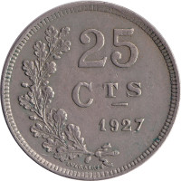 25 centimes - Luxembourg