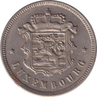 25 centimes - Luxembourg